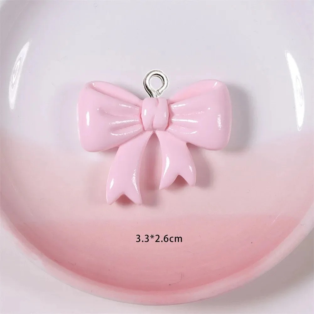 Resin Art Essentials - 10 Pieces Candy Color Bow Resin