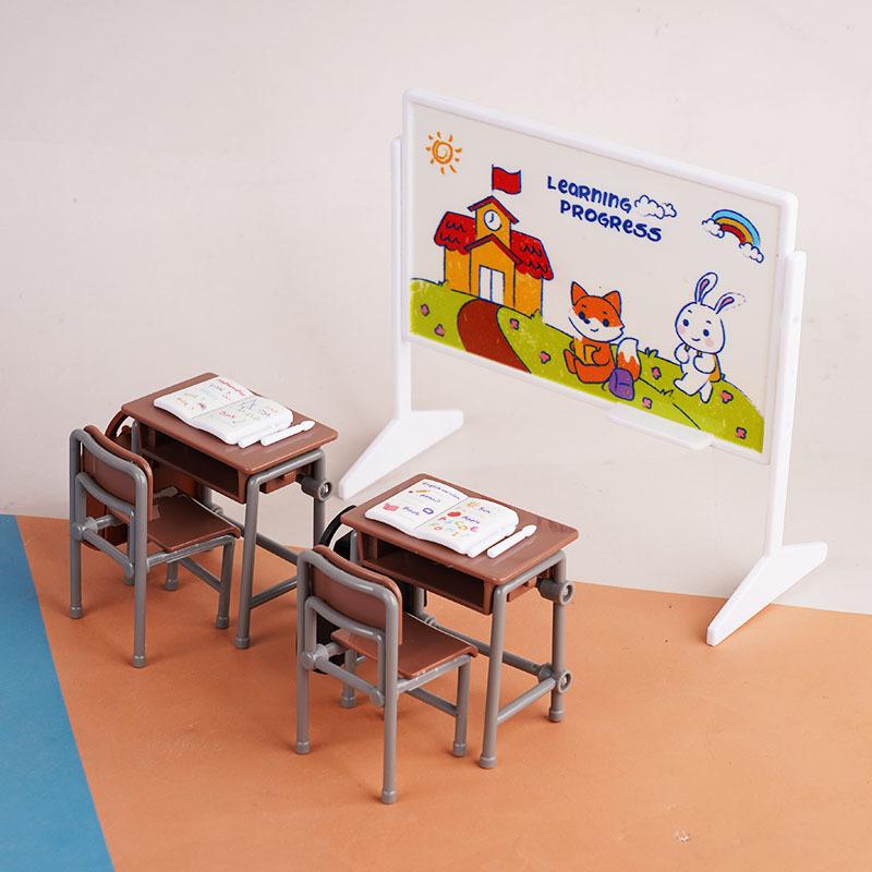 Resin Art Book - 1 Set Classroom Decor Toy 1:12