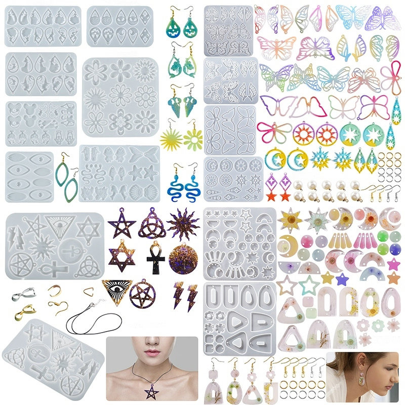 Earring Pendant Silicone Mold  - Resin Art Glue review and price