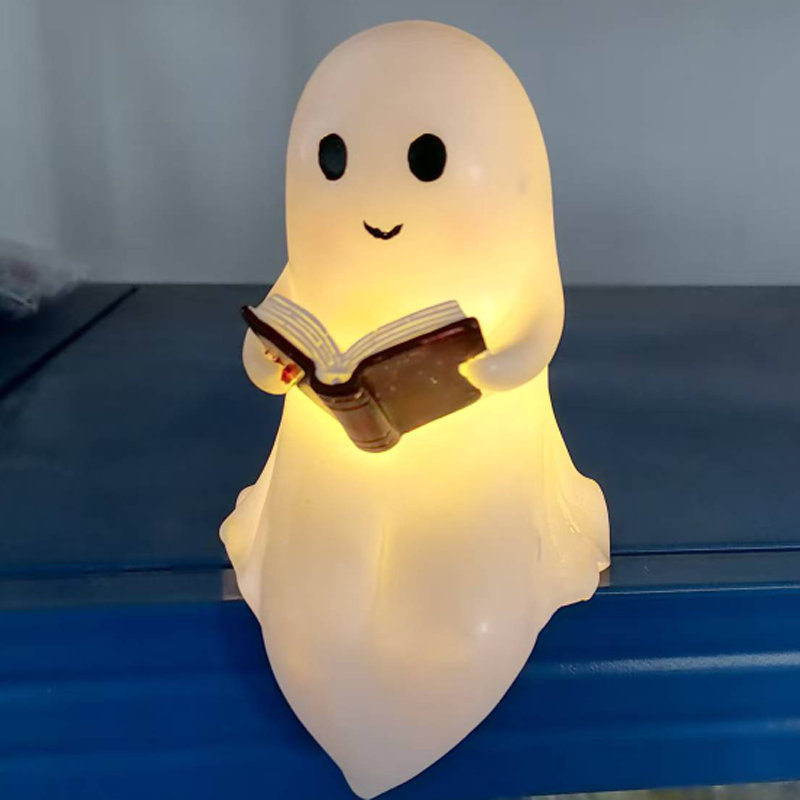 New Cute Ghost Reading Book La - Resin Art Book review and price