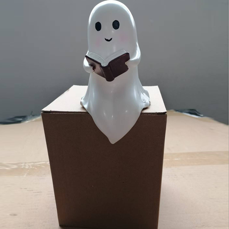 New Cute Ghost Reading Book La - Resin Art Book review and price