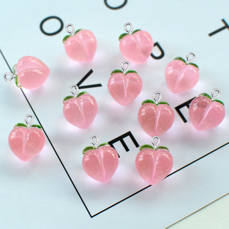 10Pcs New Transparent Peach Fl - Resin Art Essentials review and price
