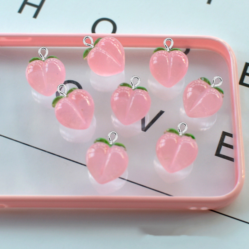 10Pcs New Transparent Peach Fl - Resin Art Essentials review and price