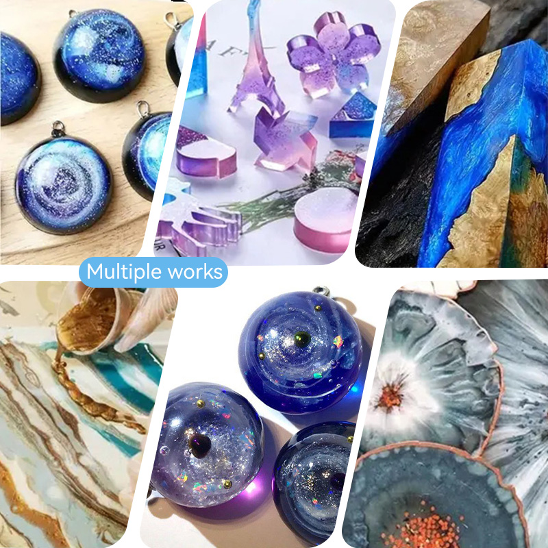 Starry Sky Epoxy Resin Pigment - Resin Art Glue review and price