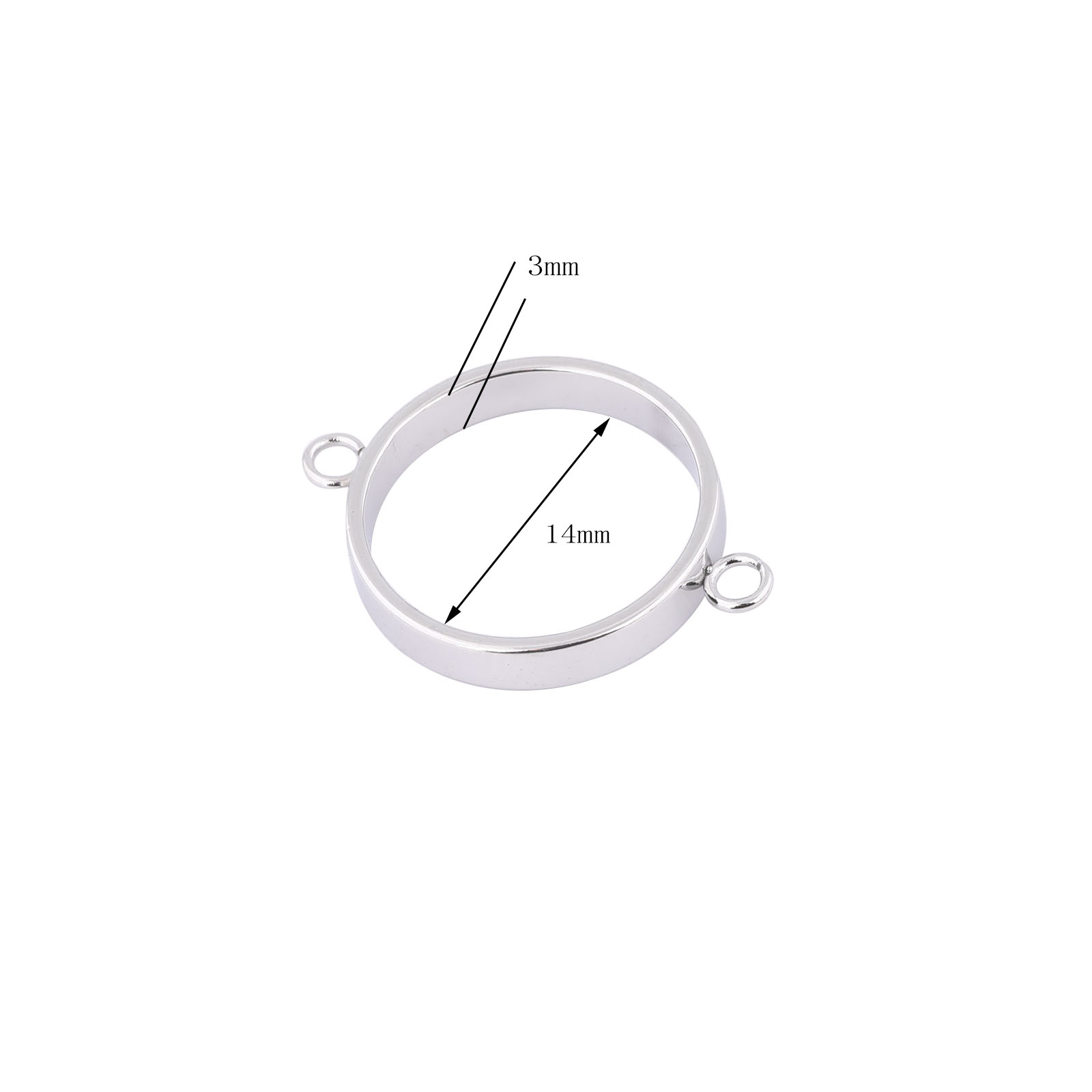 10pcs Stainless Steel 14mm Ope - Resin Art Essentials review and price