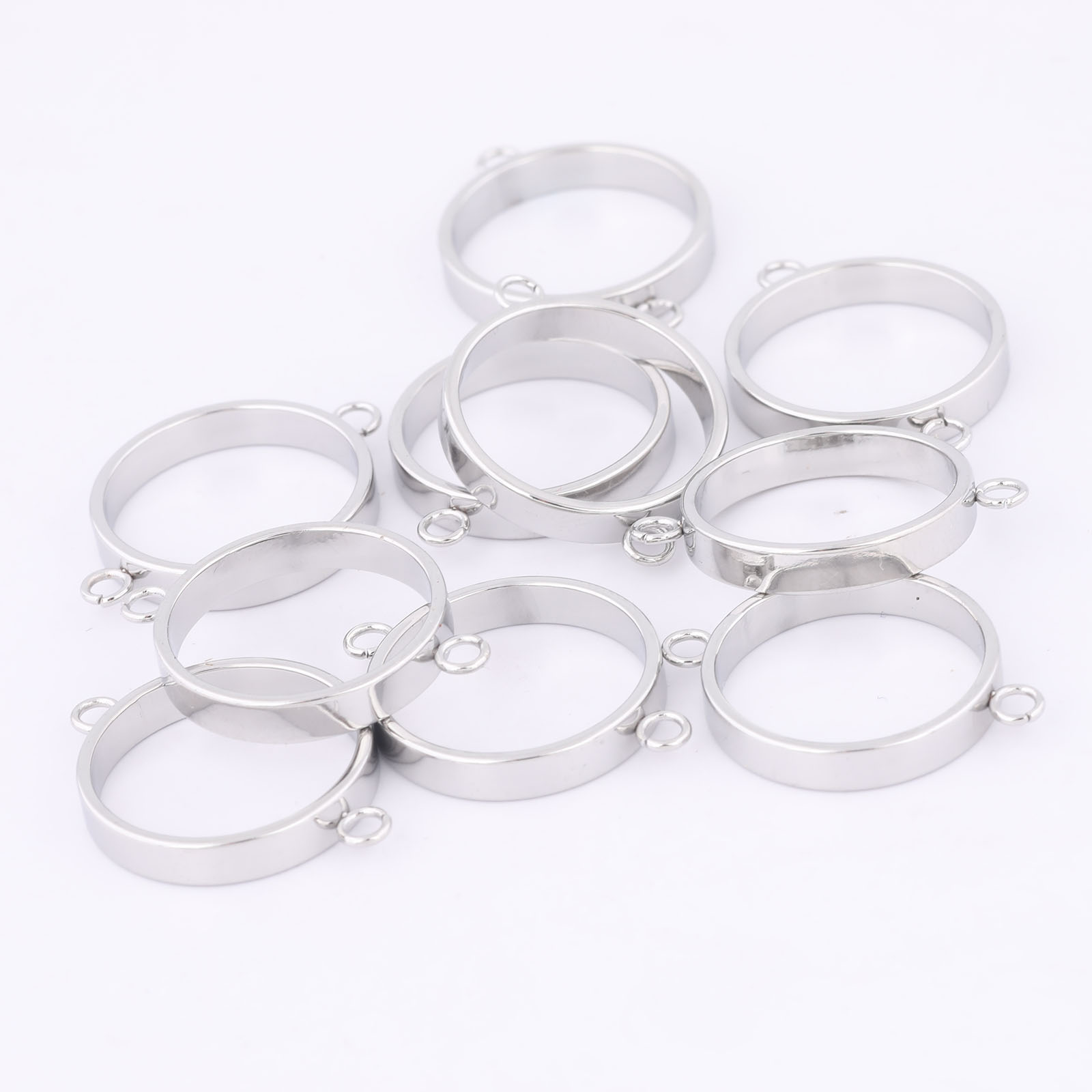 10pcs Stainless Steel 14mm Ope - Resin Art Essentials review and price
