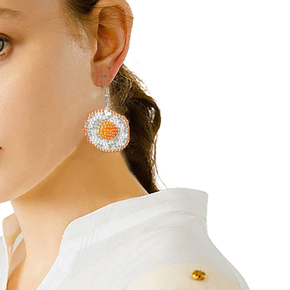 4 Pairs Double Sided Diamond P - Resin Art Earrings Kit review and price