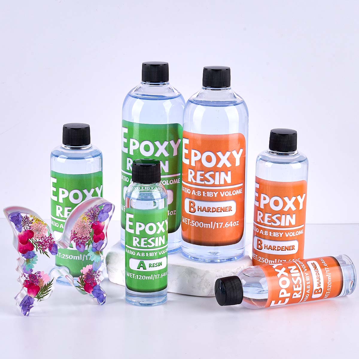 1:1 Ratio Epoxy Resin Kit Anti - Resin Art Glue review and price