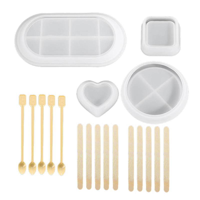 AB47-Tray Silicone Mold DIY Cr - Coaster Mold Square review and price