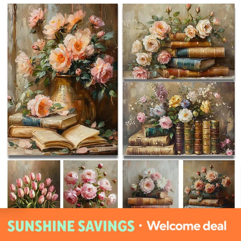 2026 Books and Flowers Vintage - Resin Art Book review and price