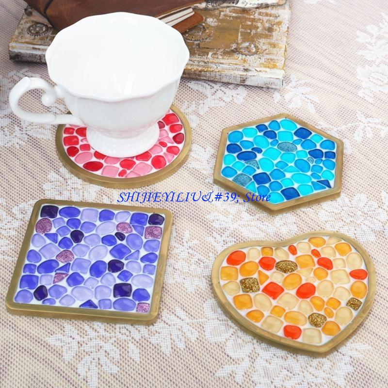E21F DIY Epoxy Mold Love Squar - Coaster Mold Square review and price