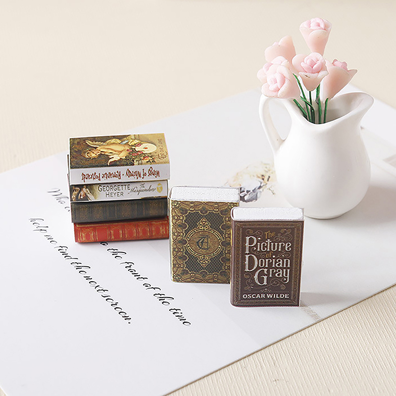 Hot Sale 6Pcs 1:12 Dollhouse M - Resin Art Book review and price