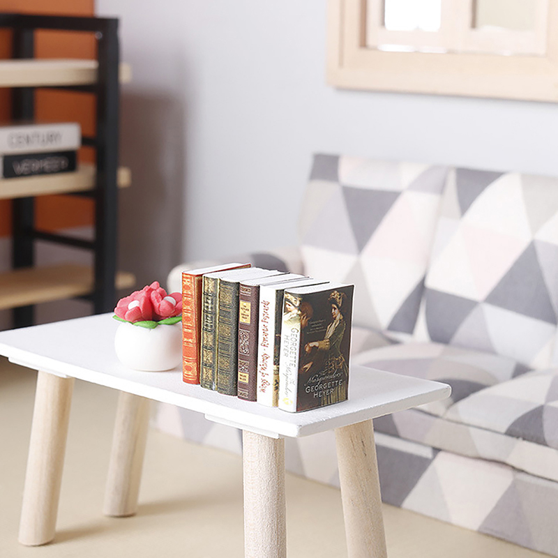 Hot Sale 6Pcs 1:12 Dollhouse M - Resin Art Book review and price
