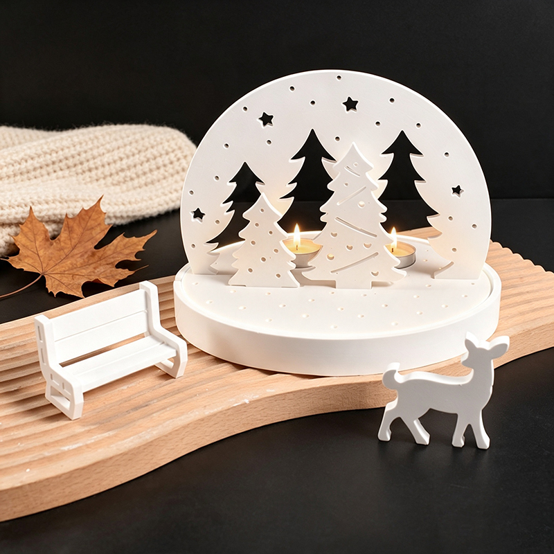 Christmas Elk Tealight Candle  - Resin Art Tool Kit review and price