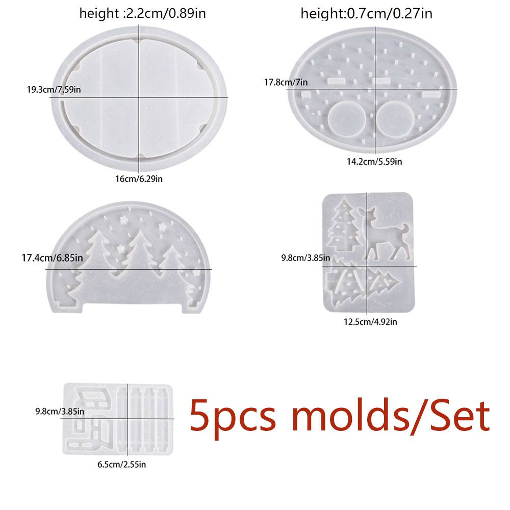 Christmas Elk Tealight Candle  - Resin Art Tool Kit review and price