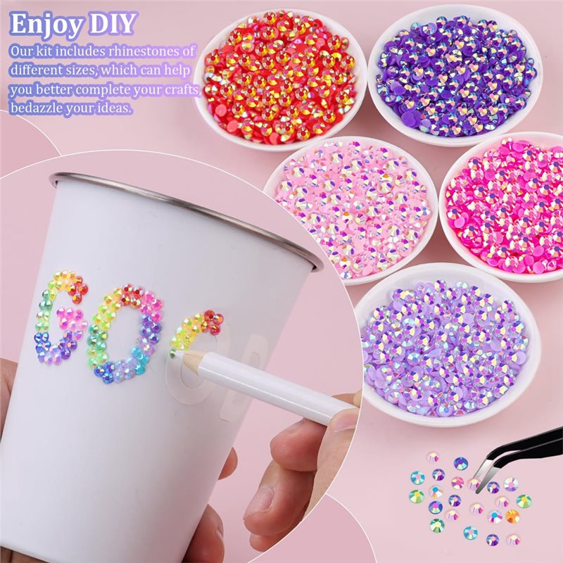 Rhinestone Resin Jelly 3MM 40  - Resin Art Book review and price