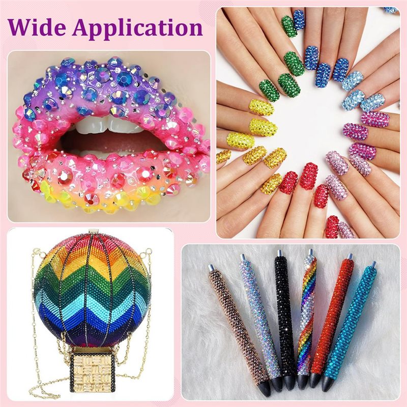 Rhinestone Resin Jelly 3MM 40  - Resin Art Book review and price