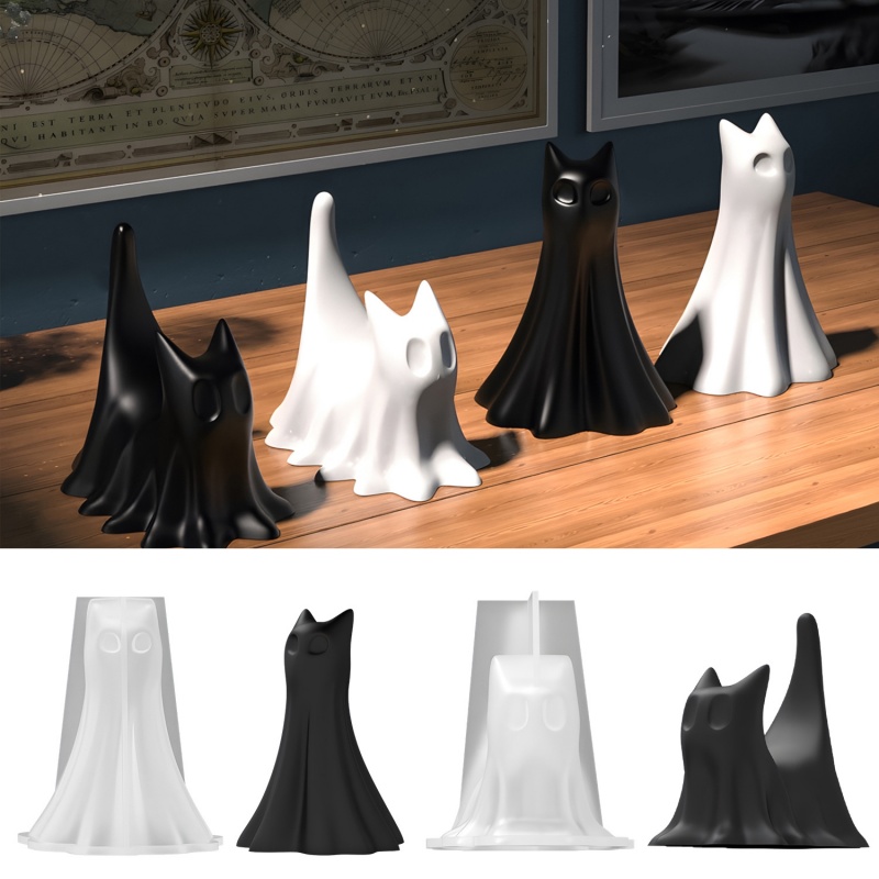 Ghost Cat Halloween Desktop Or - Resin Art Glue review and price