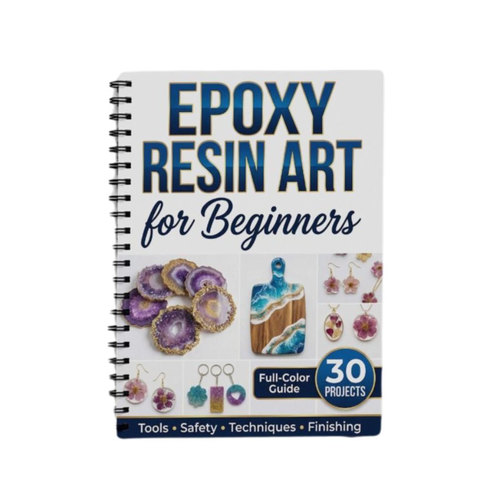 Step-by-Step Epoxy Resin Art H - Resin Art Book review and price