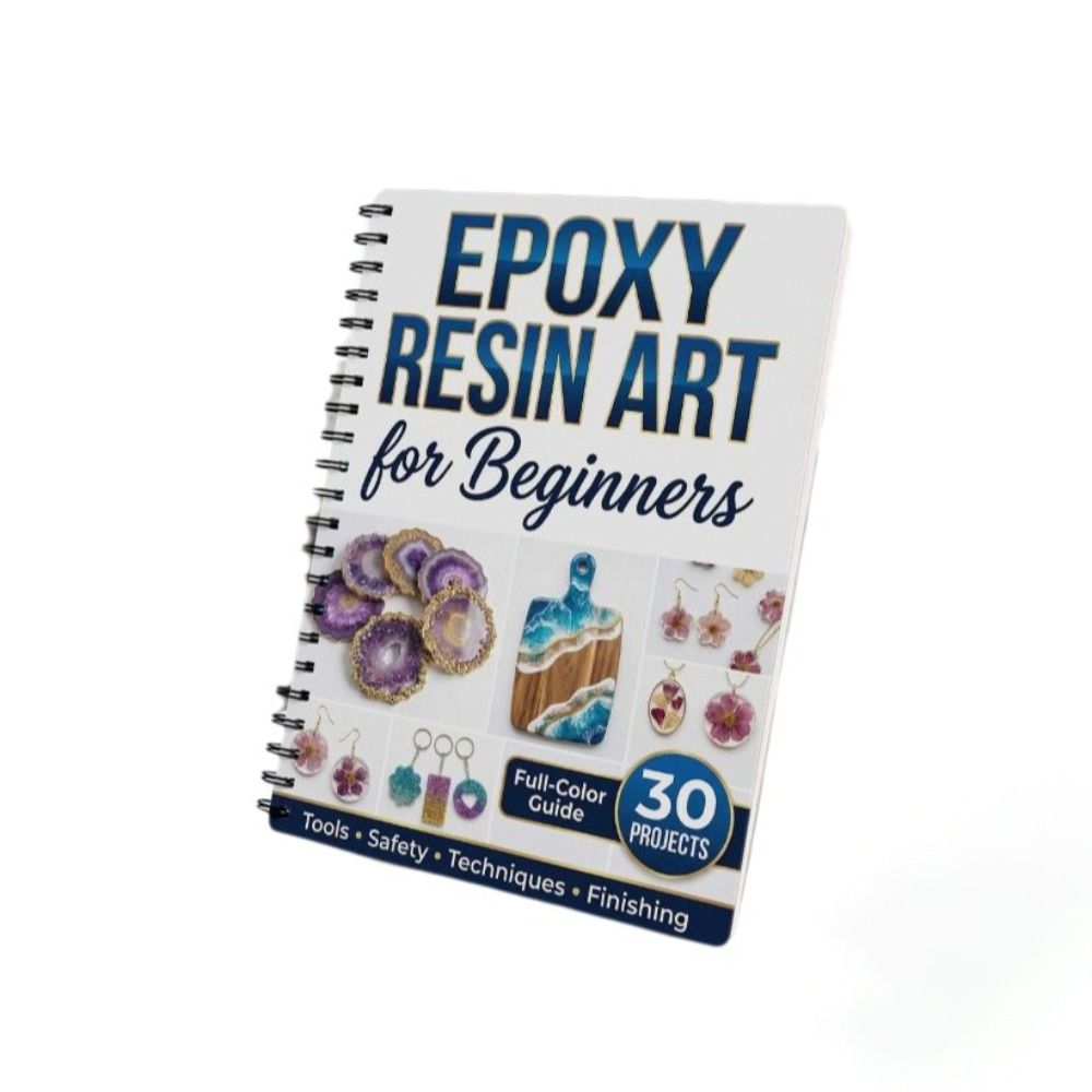 Step-by-Step Epoxy Resin Art H - Resin Art Book review and price