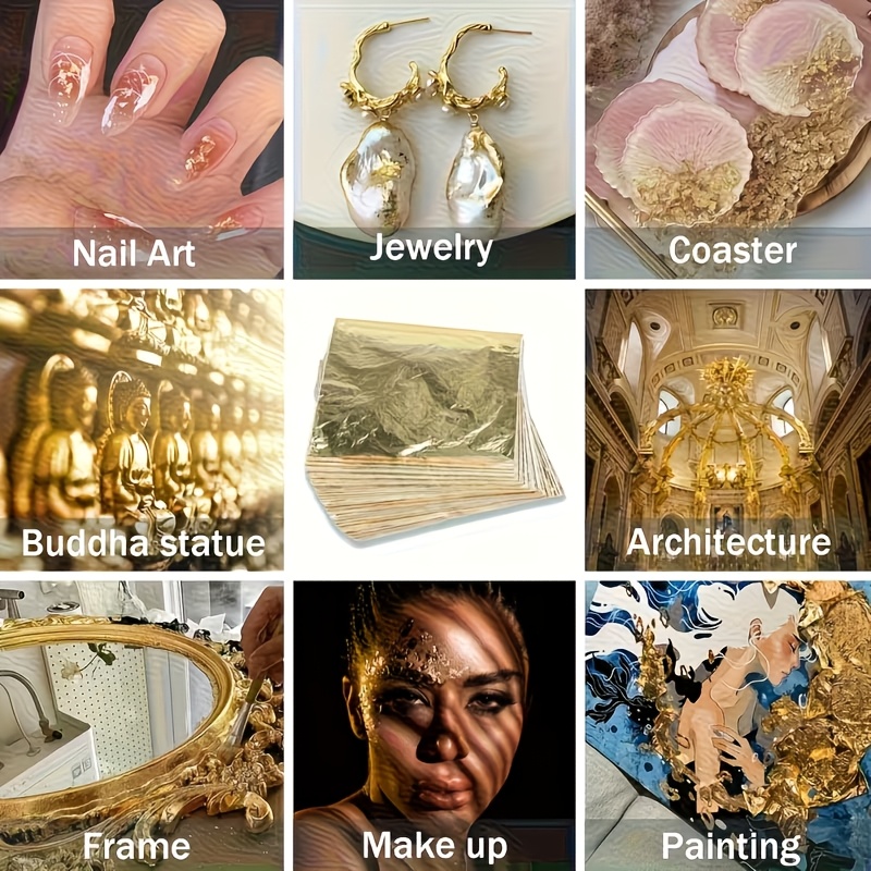 Set of 100Pcs Imitation Gold F - Resin Art Anniversary Gift review and price