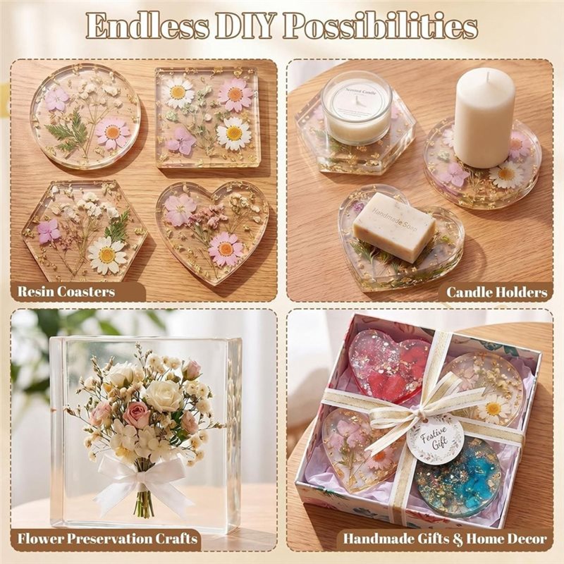 [ABFI!】 Resin Molds For DIY Ep - Coaster Mold Square review and price