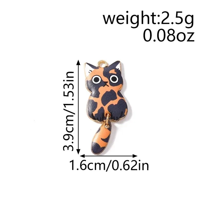 10Pcs 16×39mm Cute Cartoon Cat - Resin Art Essentials review and price