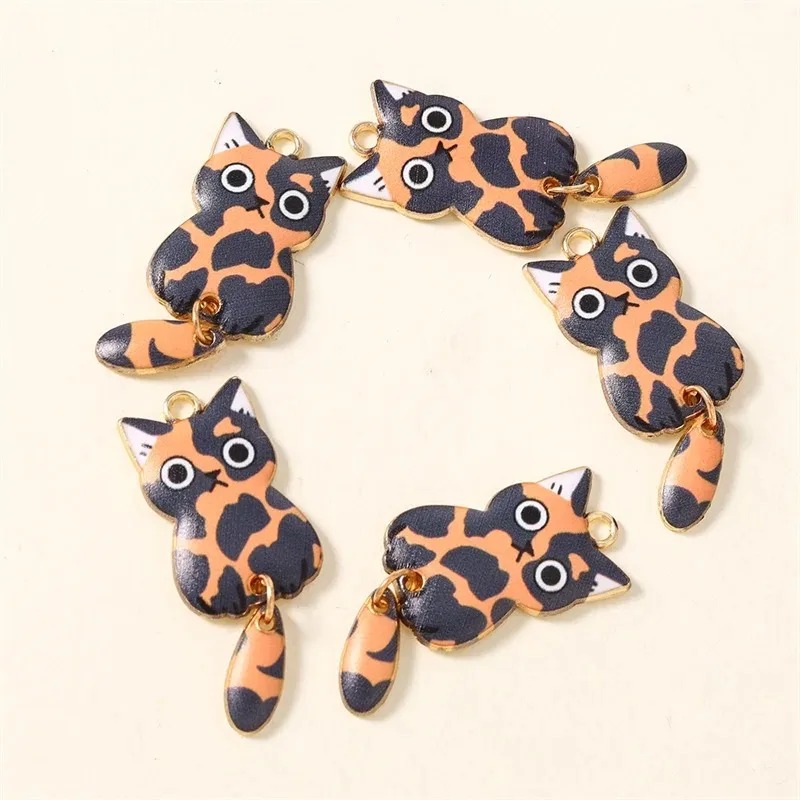 10Pcs 16×39mm Cute Cartoon Cat - Resin Art Essentials review and price