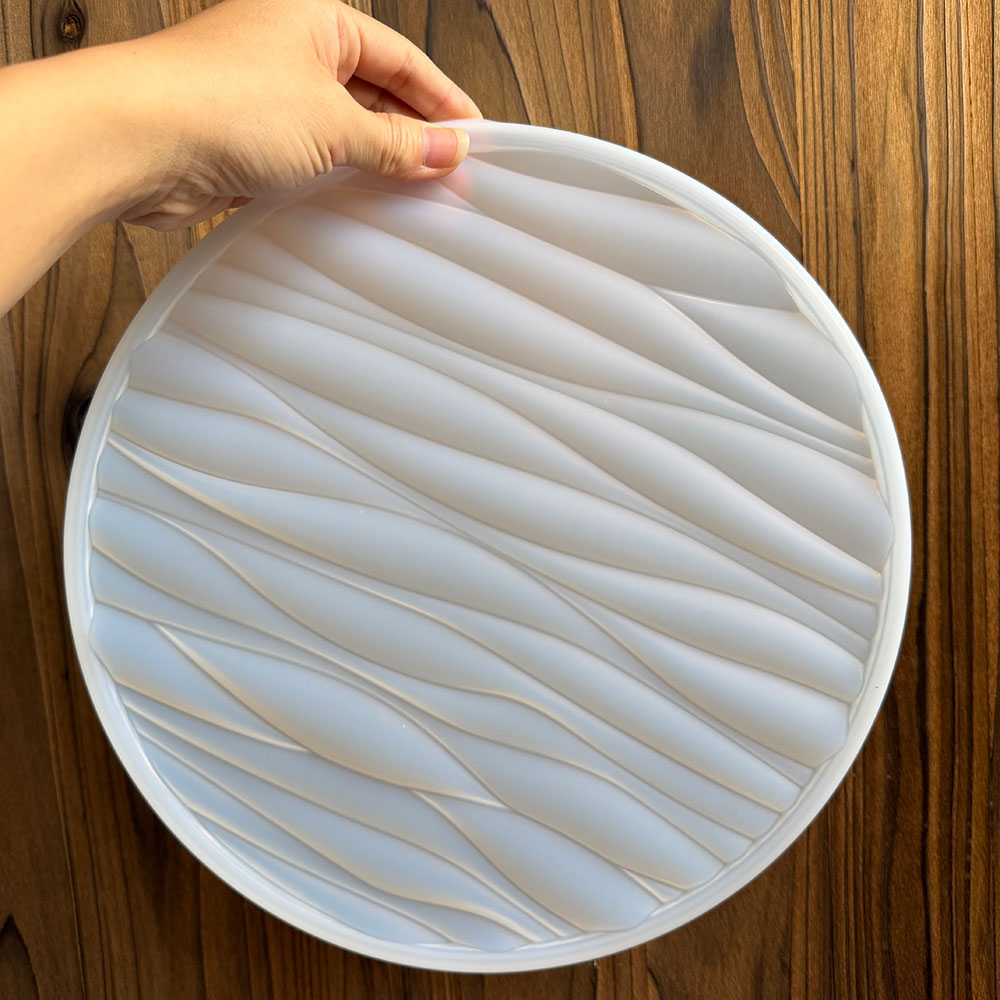 Large Round Tray Silicone Mold - Resin Art Glue review and price