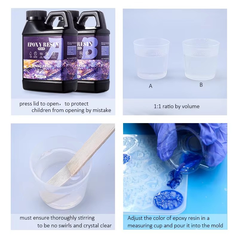 Easy Mix 1:1 Epoxy Resin Kit C - Resin Art Glue review and price