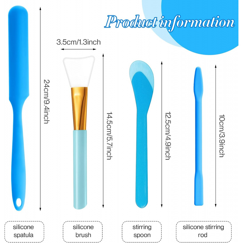 12Silicone Stirring Rod Set，Si - Resin Art Tool Kit review and price