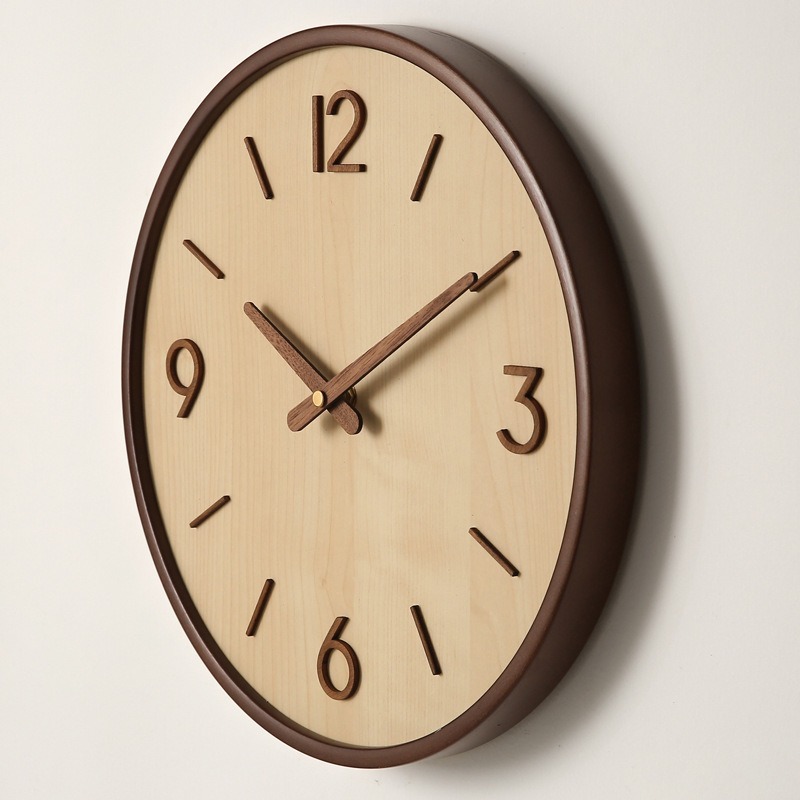 Modern Wooden Silent Art Wall  - Resin Art Clock review and price