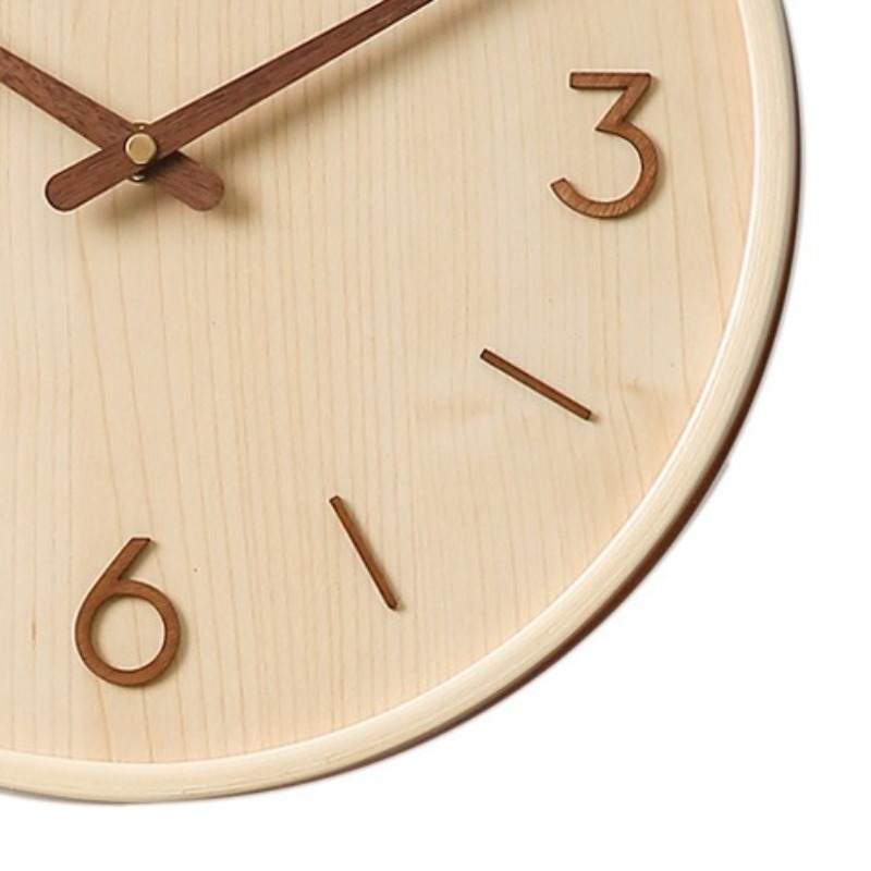 Modern Wooden Silent Art Wall  - Resin Art Clock review and price