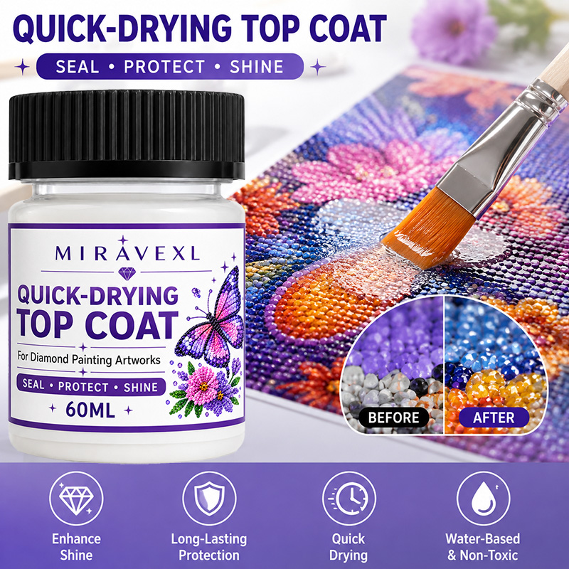 Diamond Painting Sealant 60ml  - Resin Art Painting review and price