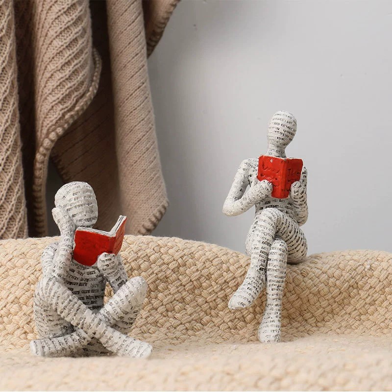 1pc Creative Reading Paper Pul - Resin Art Anniversary Gift review and price