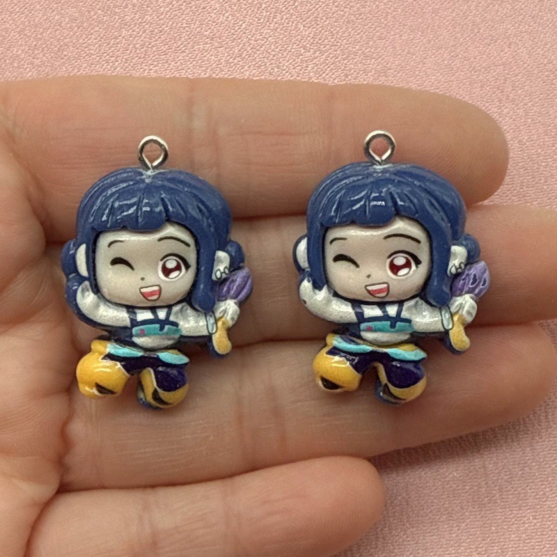 10pcs resin cartoon pendant, D - Resin Art Essentials review and price