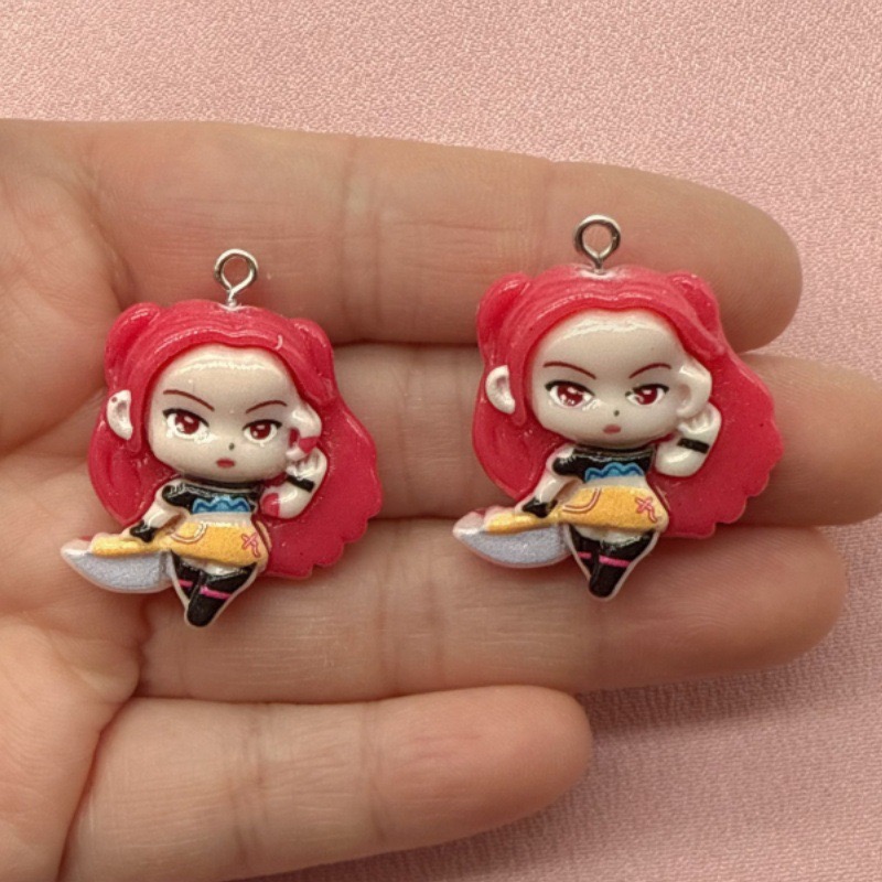 10pcs resin cartoon pendant, D - Resin Art Essentials review and price