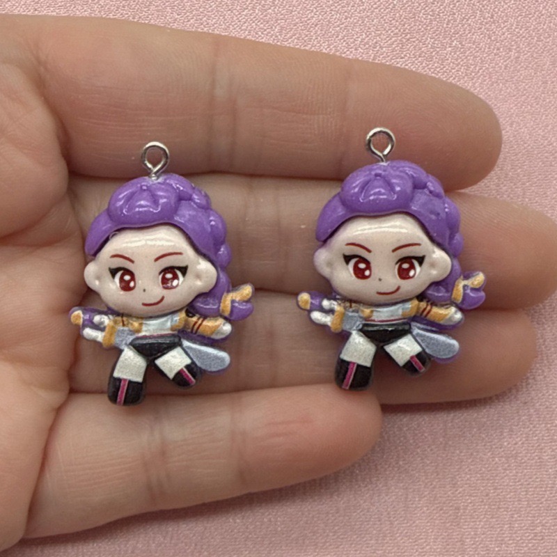 10pcs resin cartoon pendant, D - Resin Art Essentials review and price