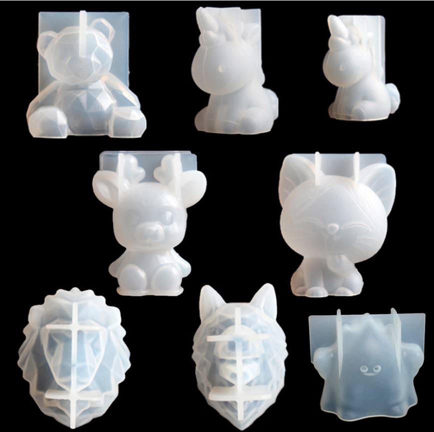 Transparent Unicorn Silicone E - Resin Art Tool Kit review and price