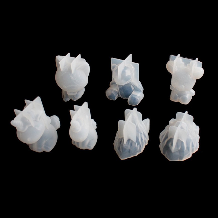 Transparent Unicorn Silicone E - Resin Art Tool Kit review and price