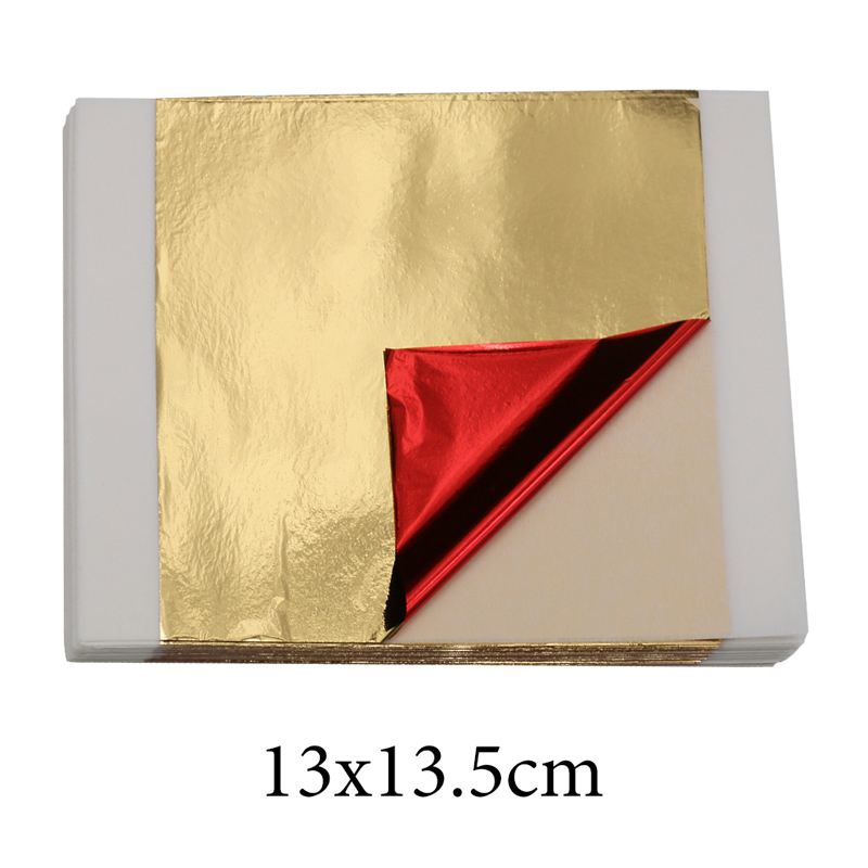 100pcs Imitation Gold Leaf Foi - Resin Art Anniversary Gift review and price