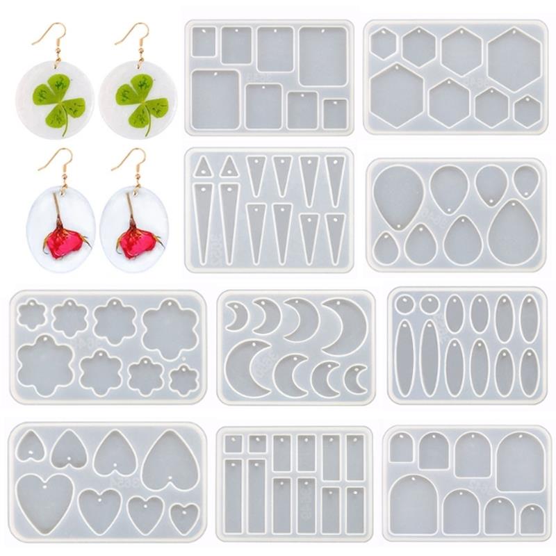 Silicone Earring Mold Earring  - Resin Art Tool Kit review and price