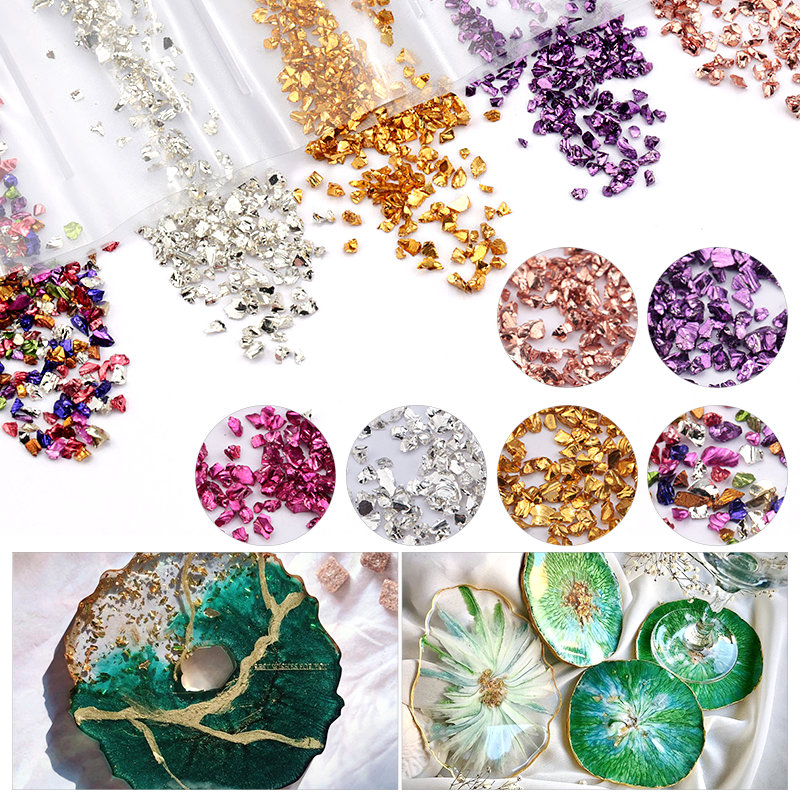 Epoxy Resin Colorful Metallic  - Resin Art Tool Kit review and price