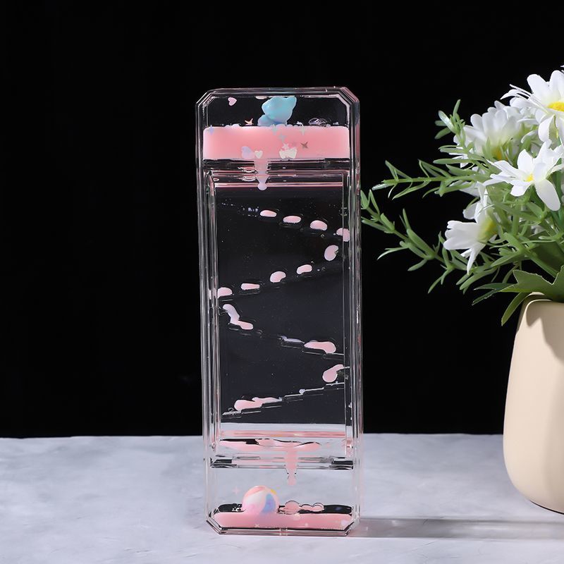 Creative cute slide oil leak d - Resin Art Clock review and price