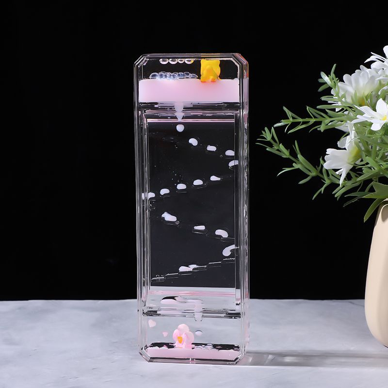 Creative cute slide oil leak d - Resin Art Clock review and price