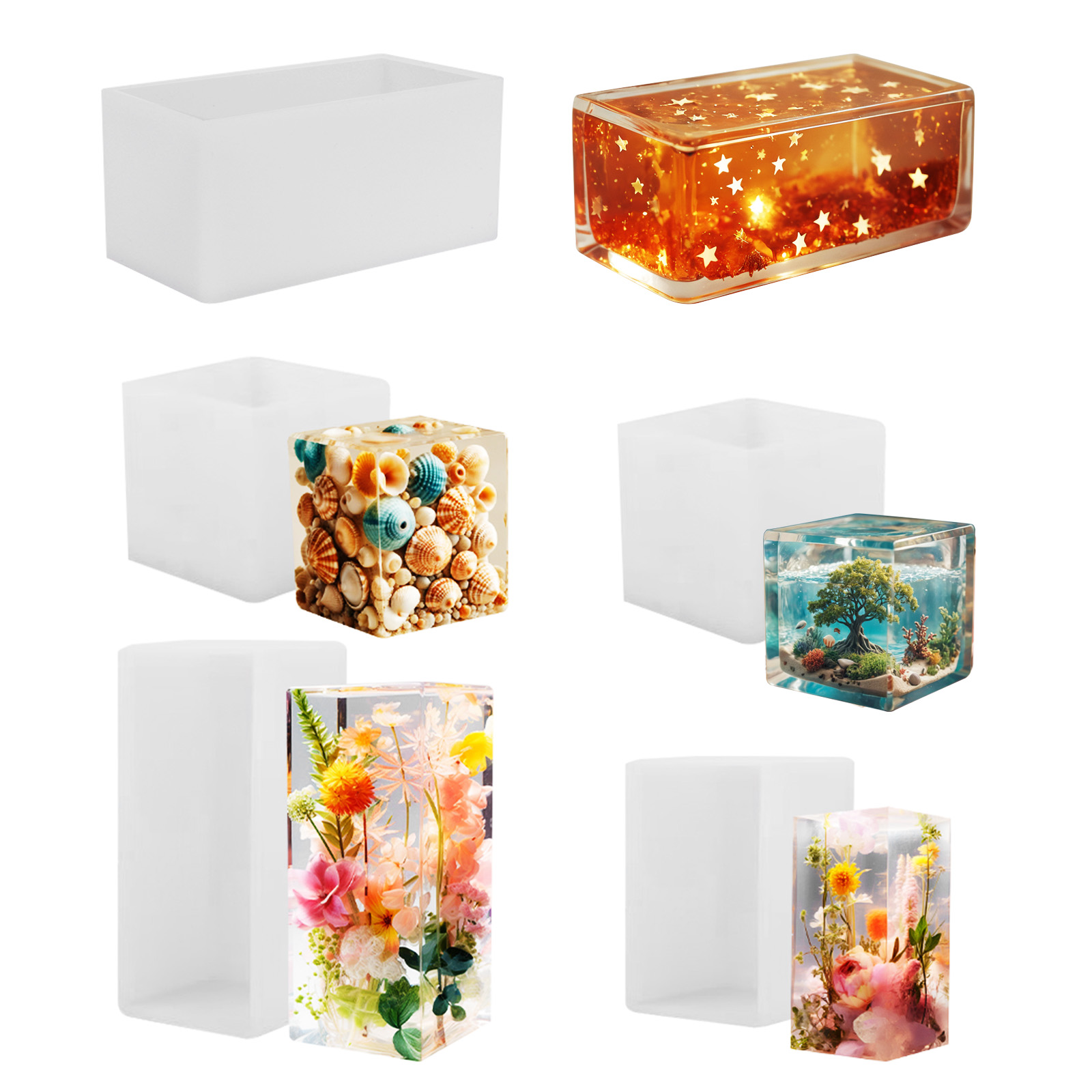 Epoxy Casting Mold Silicone Mo - Resin Art Glue review and price
