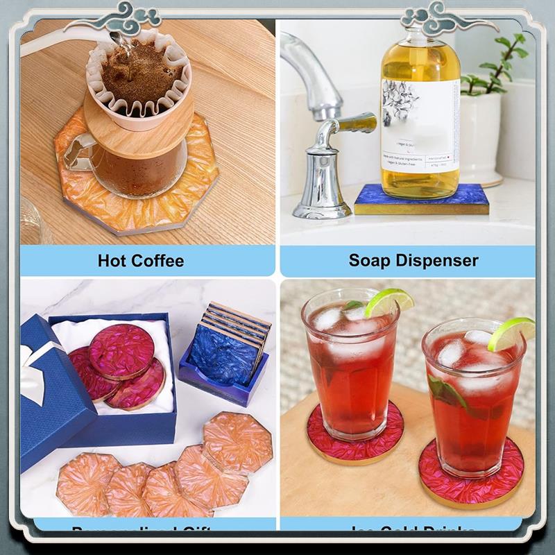 Durable 18 Pcs Coaster Resin M - Coaster Mold Square review and price