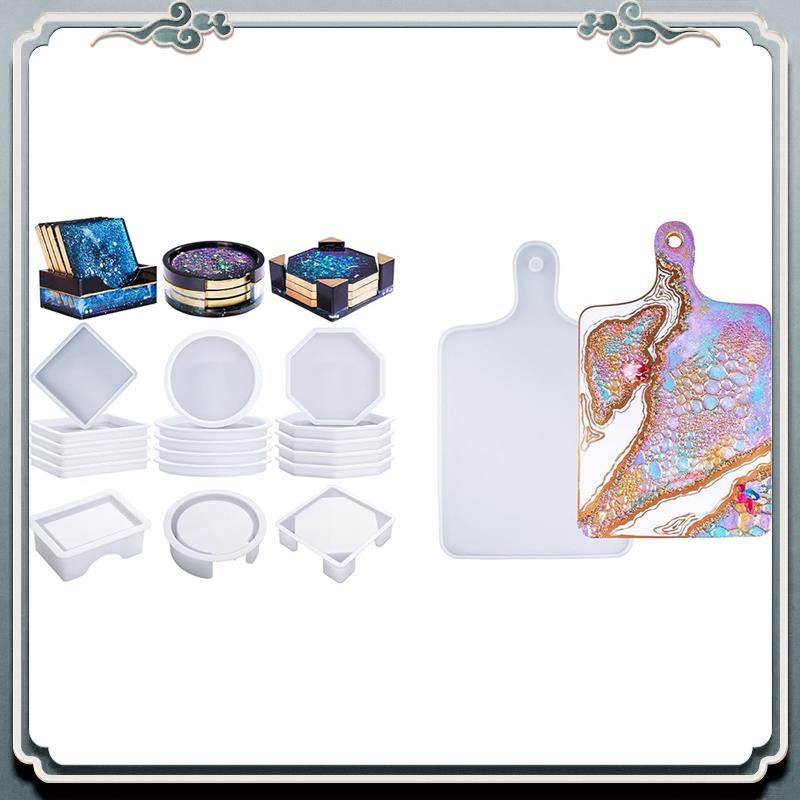 Durable 18 Pcs Coaster Resin M - Coaster Mold Square review and price