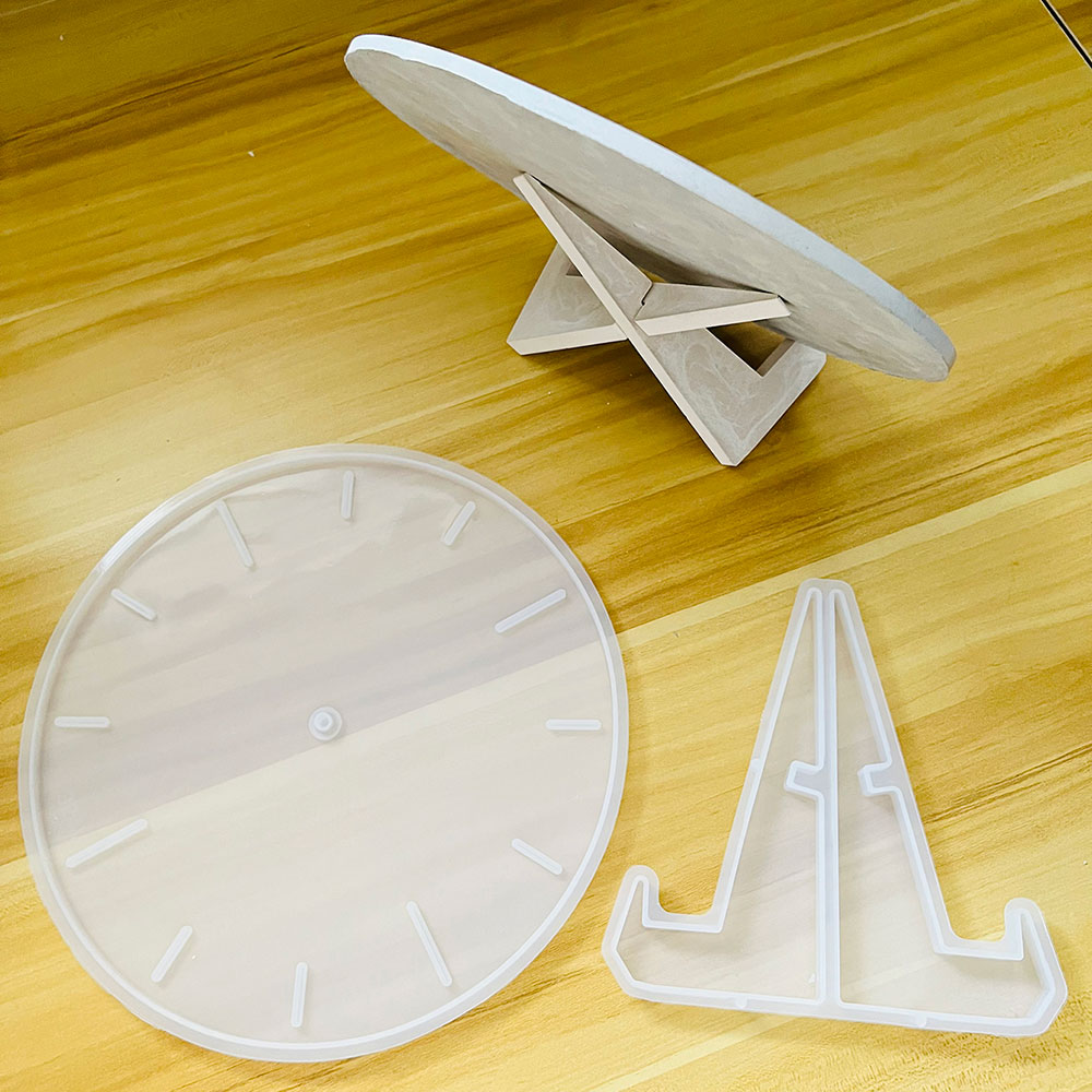 Clock Dial Stand Mold DIY Mobi - Resin Art Clock review and price