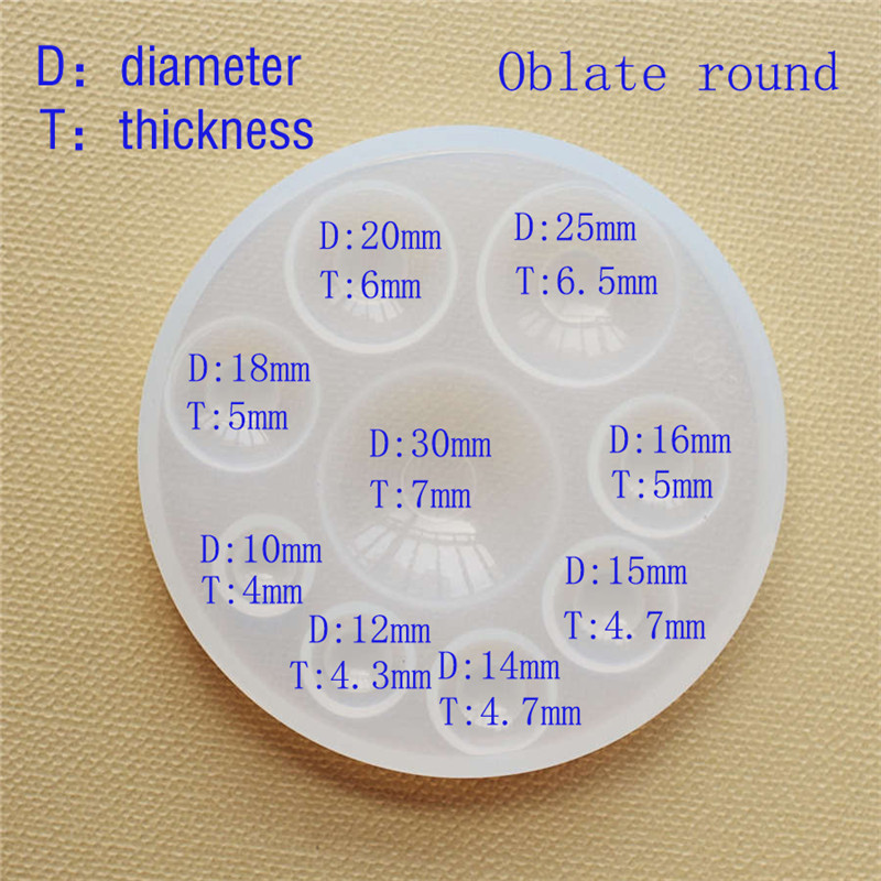 Silicone Mold half ball Oblate - Resin Art Tool Kit review and price